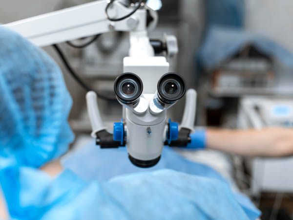 Advanced technology at ophthalmology clinic