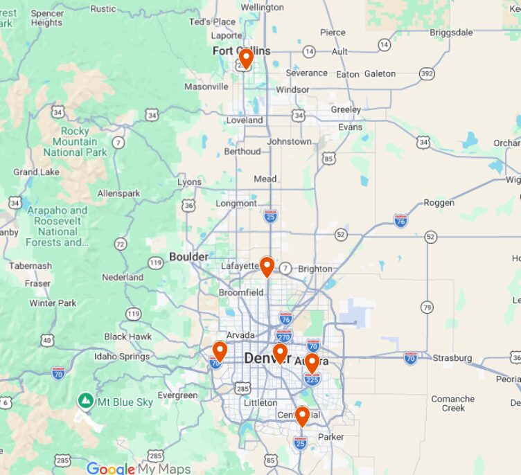 Omni / Icon All locations map